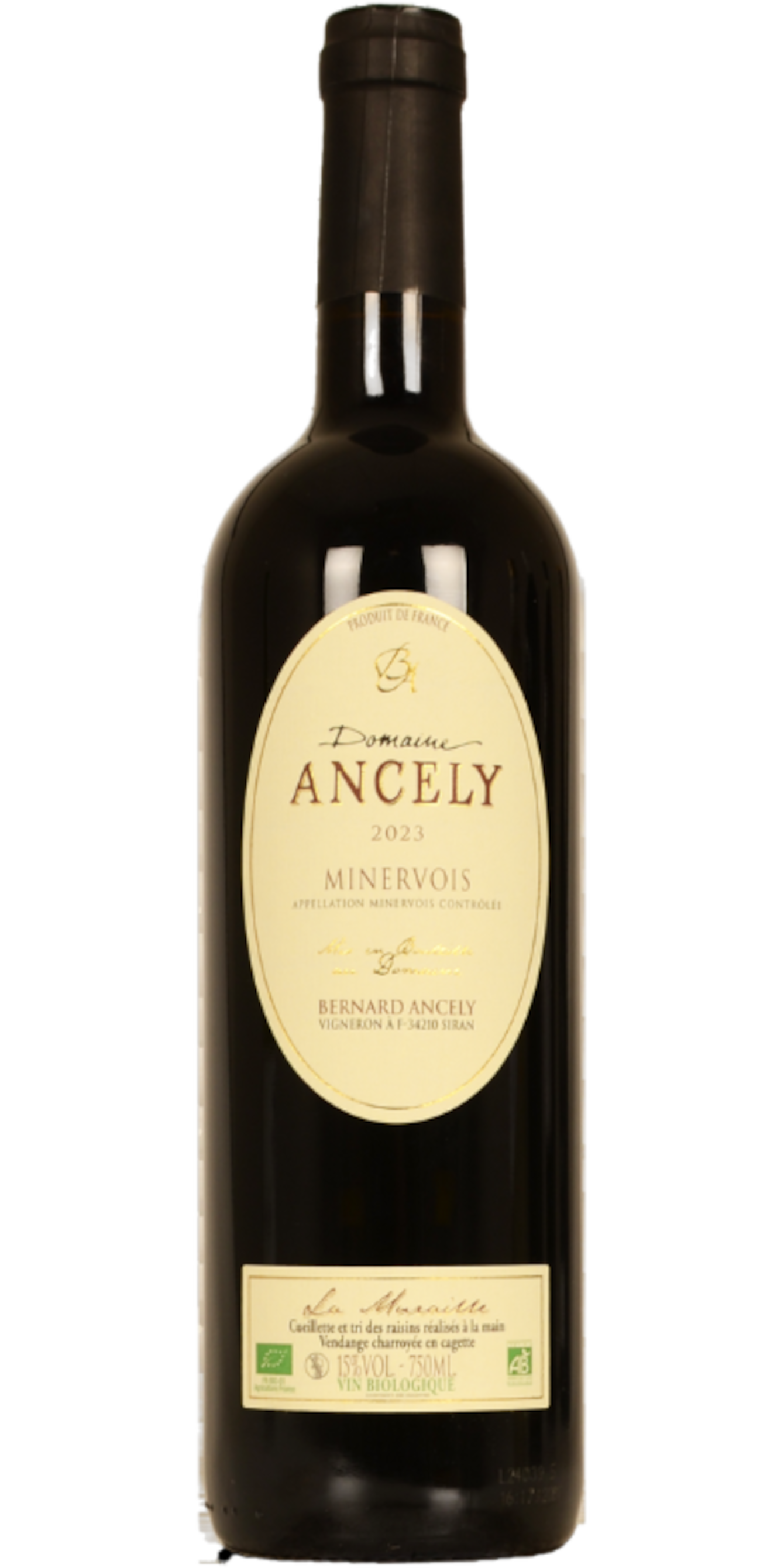 Domaine Ancely Minervois La Muraille