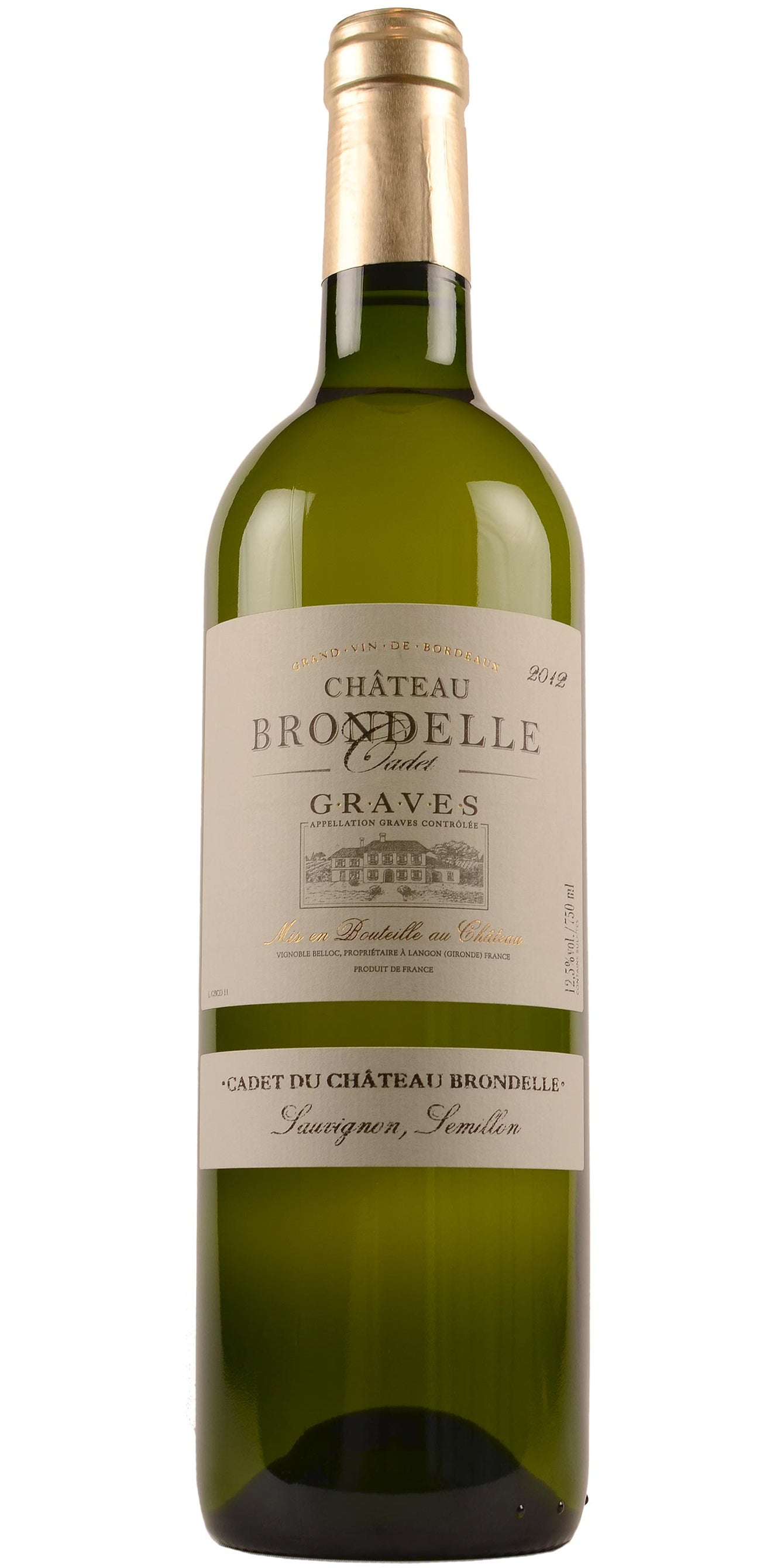 Château Brondelle Graves Cadet Blanc